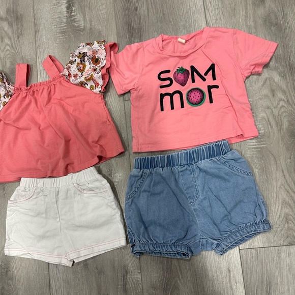 Cotton top and shorts set bundle - Picture 3 of 3